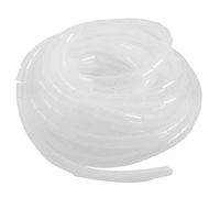GTIWUNG Universal Flexible Spiral Sleeving, 10mm, Spiral Cable Winding Tube Storage Kit for Protecting TV/PC/USB/TV/AUX- Antenna Cable (9m) White