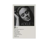 GTJF ADELE 21 90s Vintage Poster Canvas Poster Wall Art Decor Print Picture Paintings for Living Room Bedroom Decoration Unframe-style 16x24inch(40x60cm)