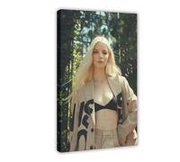 GTJKSX Anya Taylor-joy Canvas Poster Bedroom Decor Landscape Office Room Decor Gift 12x18inch(30x45cm)