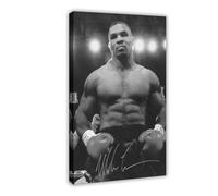 GTJKSX Mike Tyson Canvas Poster Wall Art Decor Print Picture Paintings for Living Room Bedroom Decoration 08x12inch(20x30cm)