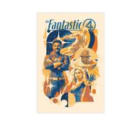 GTJKSX The Fantastic Four First Steps Canvas Poster Wall Art Decor Print Picture Paintings for Living Room Bedroom Decoration 12x18inch(30x45cm)