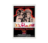 GTJKSX What's Up, Doc 1972 Canvas Poster Wall Art Decor Print Picture Paintings for Living Room Bedroom Decoration 20x30inch(50x75cm)
