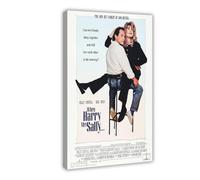 GTJKSX When Harry Met Sally... Canvas Poster Bedroom Decor Landscape Office Room Decor Gift 12x18inch(30x45cm)
