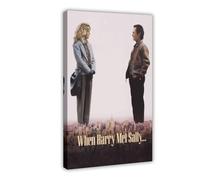 GTJKSX When Harry Met Sally... Canvas Poster Bedroom Decor Landscape Office Room Decor Gift 16x24inch(40x60cm)