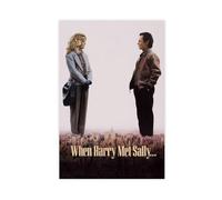 GTJKSX When Harry Met Sally... Canvas Poster Bedroom Decor Landscape Office Room Decor Gift 20x30inch(50x75cm)