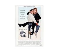 GTJKSX When Harry Met Sally... Canvas Poster Bedroom Decor Landscape Office Room Decor Gift 24x36inch(60x90cm)