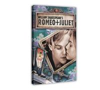 GTJKSX William Shakespeare's Romeo And Juliet Movie Poster Canvas Poster Wall Art Decor Print Picture Paintings for Living Room Bedroom Decoration 08x12inch(20x30cm)