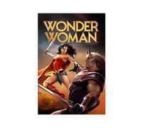 GTJKSX Wonder Woman Canvas Poster Wall Art Decor Print Picture Paintings for Living Room Bedroom Decoration 08x12inch(20x30cm)