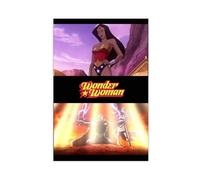GTJKSX Wonder Woman Canvas Poster Wall Art Decor Print Picture Paintings for Living Room Bedroom Decoration 24x36inch(60x90cm)