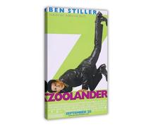 GTJKSX Zoolander Ben Stiller 2001 Canvas Poster Bedroom Decor Landscape Office Room Decor Gift 24x36inch(60x90cm)