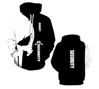 GTKRMXOB Mens Printing Hoodies Street Wear for S.EC.URI.TY Jumpers Hoody Spring Autumn Coat Long Sleeve Sweatshirts Workout Outwear Tops Printed Comfy Jacket-E||s
