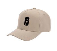 GTKRMXOB Unisex Dad Hat Headwear for Rainbow Six Siege Adjustable Graphic Trucker Hat Breathable Baseball Cap Fitness Snapback Hat Hot Weather Performance Hat-Khaki||One size