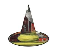 GTKSYNVE Halloween Decorations Witch Hat 1, Barn Wizard Hat for Party Costume Accessory Dress up Hats