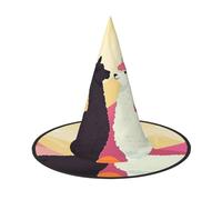 GTKSYNVE Halloween Decorations Witch Hat 3 PCS, Alpacas in Love in The Mountains Wizard Hat for Party Costume Accessory Dress up Hats