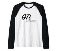 GTL Gym Tan Laundry Jersey Shore New Jersey NJ Seaside Raglan Baseball Tee