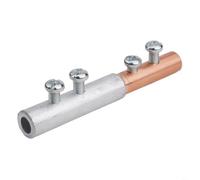 GTL Lug Copper Aluminum Transition Connector Bi Metal Cable Joint Al Cu Splice Sleeve for Overhead Power Line Street Light Wiring Terminal High Rise Building(GTL-25)