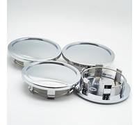 GTME 4Pcs Hub Centre Caps for Porsche Cayenne ab 2010-, 65mm/76mm Wheel Centre Caps Wheel Hub Caps Stable Car Wheel Center Hub Caps Fit Car Center Hubcap for Alloy Rims,76mm-Silver