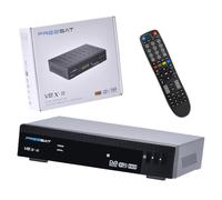 GTMedia V8 X II Satellite Receiver DVB-S2X/S2/S, H.265 HEVC 10bit Full HD 1080P Digital Satellite Decoder with Built-in 2.4G WiFi, CA Card Slot, PVR Ready, and Multi-Language Support