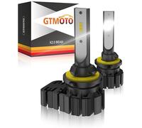 GTMOTO for Kubota RTV 400 500 900 1100 1140 Headlights, Tractor BX1870 BX2360 BX2370 BX24D Headlight Bulbs K7571-54340, 6000K Cool White Powerful 894/886/881/896 LED Light Kit, 2-Pack