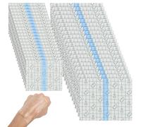 GTNCE 40 Pcs Tattoo Aftercare Waterproof Bandage, 2 Sizes: 15x12cm and 12x10cm, Transparent Stretch Adhesive Bandage, Second Skin Healing Film, Protective Clear Dressing Tape for Tattoo, Wound