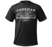 GTO Clothing Men's 1967 Olds Toronado American Luxury Car T-Shirt, S, Black