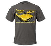 GTO Clothing Men's 1969 Camaro SS American Muscle Car T-Shirt, XL, Yellow