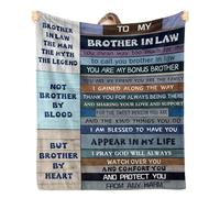Gtoaxxno brother in law gifts, Brother in Law Gift, Gifts for Brother in Law Blanket, for Brother in Law, Brother in Law Gifts for Men (153x127cm)