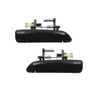 GTOQEV Car Outer Handle 2Pcs/lot Rear Exterior Outside Door Handles Set Black LH RH for 2001 2002 2003 2004 2005 for Civic