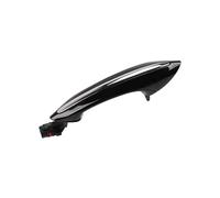 GTOQEV Car Outer Handle for BMW F02 F10 F06 F07 5 6 7 Series Car Exterior Comfort Access Door Handle Keyless Go Replacement(Black Rear Left D)