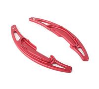 GTOQEV Steering Wheel Shifter for BMW for M2 F87 for M3 F80 for M4 F82 F83 for M5 F10 for M6 F12 F13 for X5M F85 for X6M Al Alloy Car Steering Wheel Shift Paddle Extension(Red)