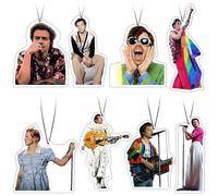 GTOTd Harry Singer Styles Air Freshener Pendant (8Pack Four Scents) Gifts Merch Stars Car Supplies Accessories Christmas Decor for Hanging Rearview Mirror Pendant Decor Interior
