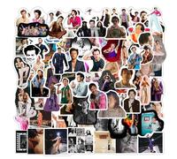 GTOTd Harry Singer Styles Stickers (100Pcs) Stars Gifts Merch Party Supplies Vinyl Water Bottle Luggage Guitar Skateboard Aesthetic Gifts for Teens Fans