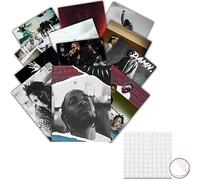 GTOTd Kendrick Lamar Wall Poster(12 Pack with Wall Collage Kit) 14" x 11", Album Covers Singer Merch Party Unframed Version HD Printing Poster for Room Club Wall Art Decor.