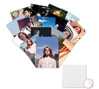 GTOTd Lana Del Rey Wall Poster(16 Pack with Wall Collage Kit) 11.5" x 8.2"in, Pop Singer Merch Party Unframed Version HD Printing Poster for Room Club Wall Art Decor.