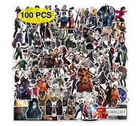GTOTd Resident Evil Stickers (100Pcs) Games Gifts Merch Party Supplies Vinyl Water Bottle Luggage Guitar Skateboard Aesthetic Stickers for Teens