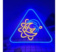 GTOTd Sun and Moon Neon Light Sign (40 x 32 cm) Cute Cartoon LED Light Lamp Acrylic Sign for Bedroom Wall Window Decor Gaming Light Accessory Gifts for Boys Teens