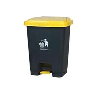 GTOULHH Disposal Bins Step On Plastic Trash Can With Foot Pedal Garbage Can For Kitchen Indoor Or Outdoor Workplace Waste(57X45X40CM)