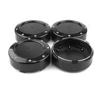 GTownWorks 129.5mm 5.1" Wheel Center Caps for Mayhem Wheels C813603 Center Hubcaps | 4 Pack Black Center Cover Replacement