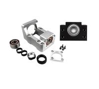 GTPBAO 1 Set HM15-80-BF15 Integrated Base SFU2005 SFU2010 Ball Screw Fixing Support Nema 32 Stepper Motors Motor Bracket shaft position(C7)