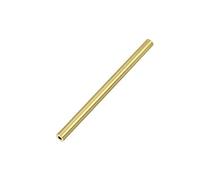 GTPBAO 10pcs Brass Hollow Tube 3mm 4mm 8mm 10mm 13mm 20mm Round Metal Pipes for Robotics Electronics DIY Projects Straight(4x0.5x5mm)