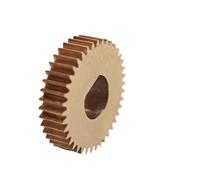 GTPBAO 1pc 0.5M 59T D Shape Hole Brass Spur Gear 30.5x5mm Flat Cylindrical Gear 0.5 Module 59 Teeth Straight Teeth Mechanical Pinion shaft hardware(6x5.5mm D BORE)