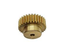 GTPBAO 1pcs 0.5 Module Brass Cylindrical Spur Gear 46 Teeth 47 Teeth High Precision Pinion 2mm to 8mm Bore Size shaft hardware(47 Teeth 3.17mm bore)