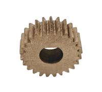 GTPBAO 1pcs 0.5M 11T Brass Cylindrical Gear 3x2.5mm D Shape Hole Pinion 6.5mm Diameter 5mm Thick 0.5 Module 11 Teeth Spur Gear shaft hardware