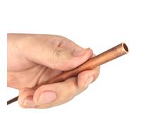 GTPBAO 2pcs Copper Pipe OD 8mm 8.5mm 9mm 9.5mm 13mm 14mm Length 300mm 500mm Hollow Straight Round Thin Copper Tube Straight(OD 9.5 x ID 7.5mm)