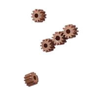 GTPBAO 5pcs 0.5M 14T Brass Cylindrical Gear 0.5 Module 14 Teeth Flat Spur Gear 1.5mm 2mm 3.17mm 4mm Tight Fit Motor Pinion shaft hardware(2.02mm bore)
