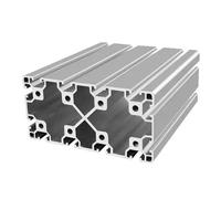 GTPBAO 800mm 31.5" Long 80160 Aluminum Profile Heavy Load 80x160mm Linear Extrusion Frame Column Plane for Robotic Arm Shelves Rack Extruded rail