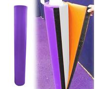 GTPBAO Basement Wraps Column Round Post Padding, 1.8m 1.5m 1.2m Tall, Purple All Weather Pad for Basketball/Football/Volleyball Post(H 4 Ft,Dia 2'')