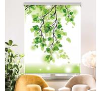 GTPBAO Blackout Roller Shades In A Pretty View, Window Roll Up Blind For Home Kitchen Restaurant Bedroom, Wide 95cm 115cm 135cm (Size : 115x150cm/45.3x59in)