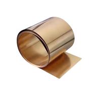 GTPBAO C5191 Phosphor Copper Strip Tin Phosphor Bronze Spring Elastic Copper Tape Foil Sheet Thickness 0.1mm to 3mm Solid crafting(2x100x100mm)