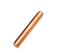 GTPBAO Copper Fully Threaded Metric Bar Studding Rods M4 M5 M6 M8 M10 M12 M16 M18 M20 Solid crafting(M6x90mm)